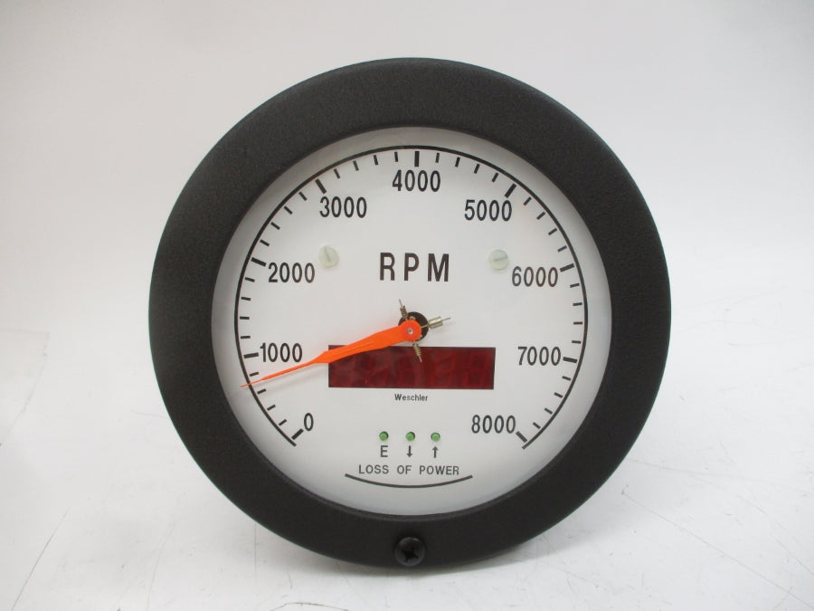 WESCHLER INSTRUMENTS ADM251 UB4XXPAKOXXXXTX 125VDC 0-8000RPM  NSMP