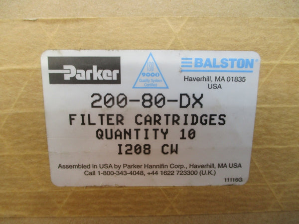 PARKER 200-80-DX (PKG OF 10) NSMP
