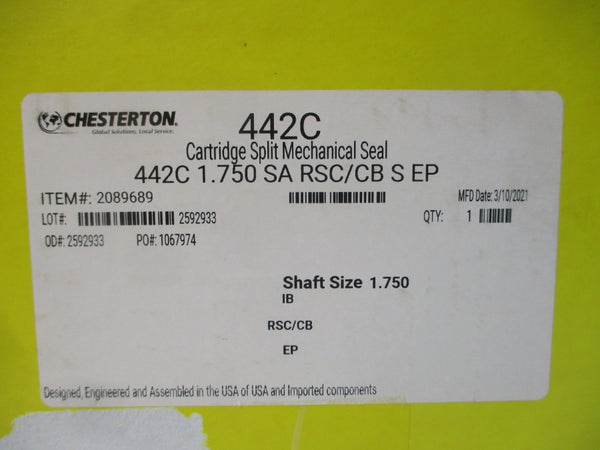 CHESTERTON 2089689 442C 1.750" NSFS