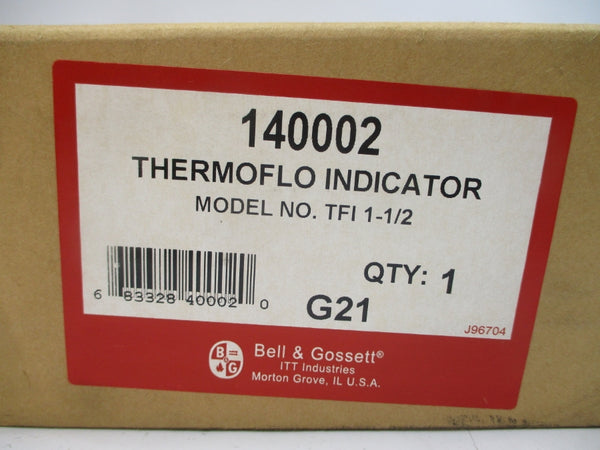 BELL & GOSSETT 140002 TFI 1-1/2" NSFS