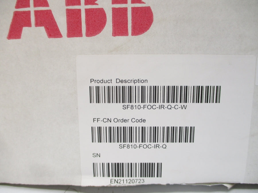 ABB SF810-FOC-IR-Q-C-W 15V NSMP