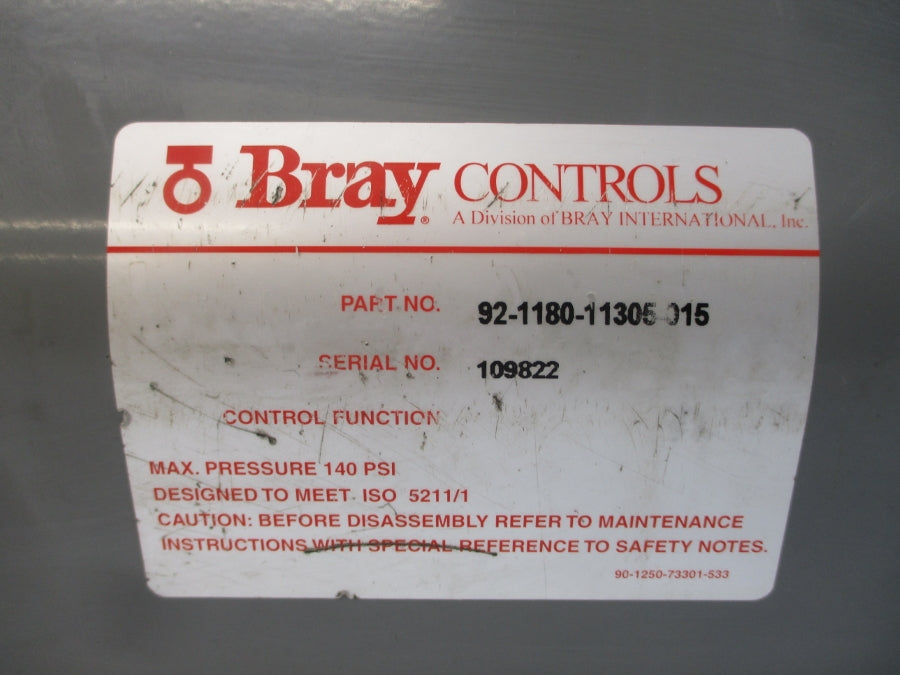 BRAY CONTROLS 92-1180-11305-015 140PSI NSNP
