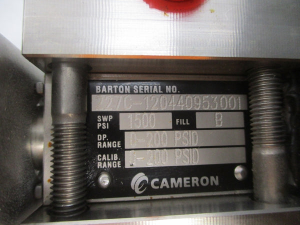 BARTON 227C 0-200PSI NSNP