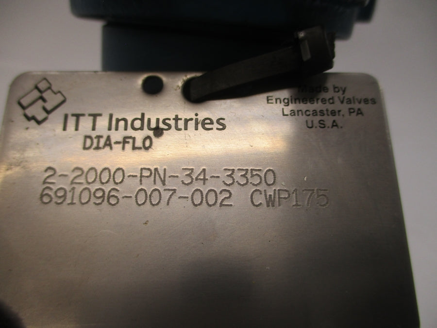 ITT INDUSTRIES 2-2000-PN-34-3350 691096-007-002 NSNP