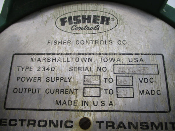FISHER CONTROLS 2340 24-95VDC UNMP