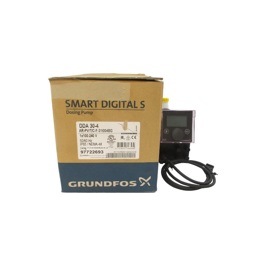 GRUNDFOS DDA30-4 AR-PV/T/C-F-31004BG 100-240V 60PSI NSMP