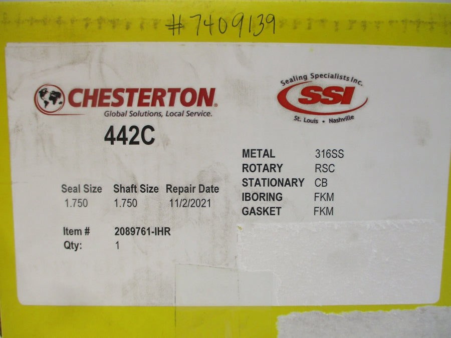 CHESTERTON 2089761-IHR 442C 1.750" NSMP
