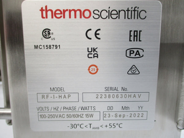THERMO SCIENTIFIC RF-I-HAP G0004869-02 100-250VAC NSMP