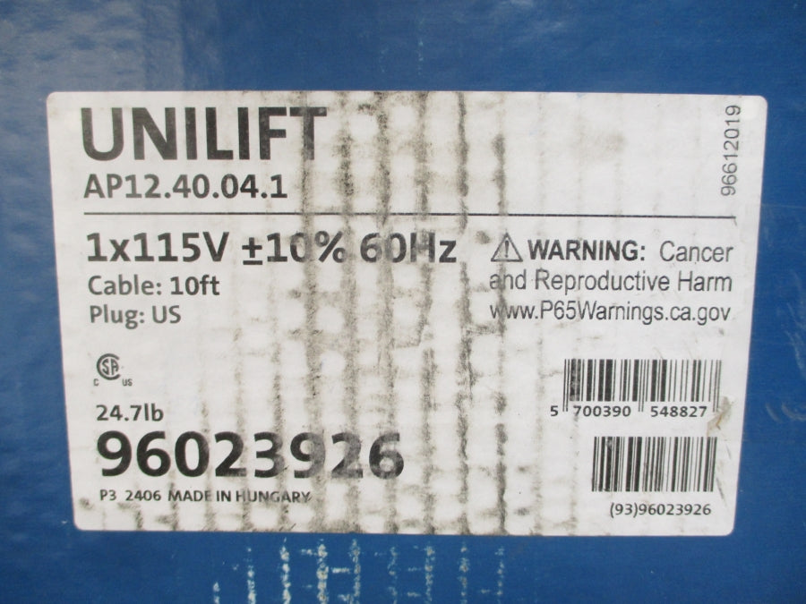 GRUNDFOS AP12.40.04.1 96023926 115V 8.0A NSMP