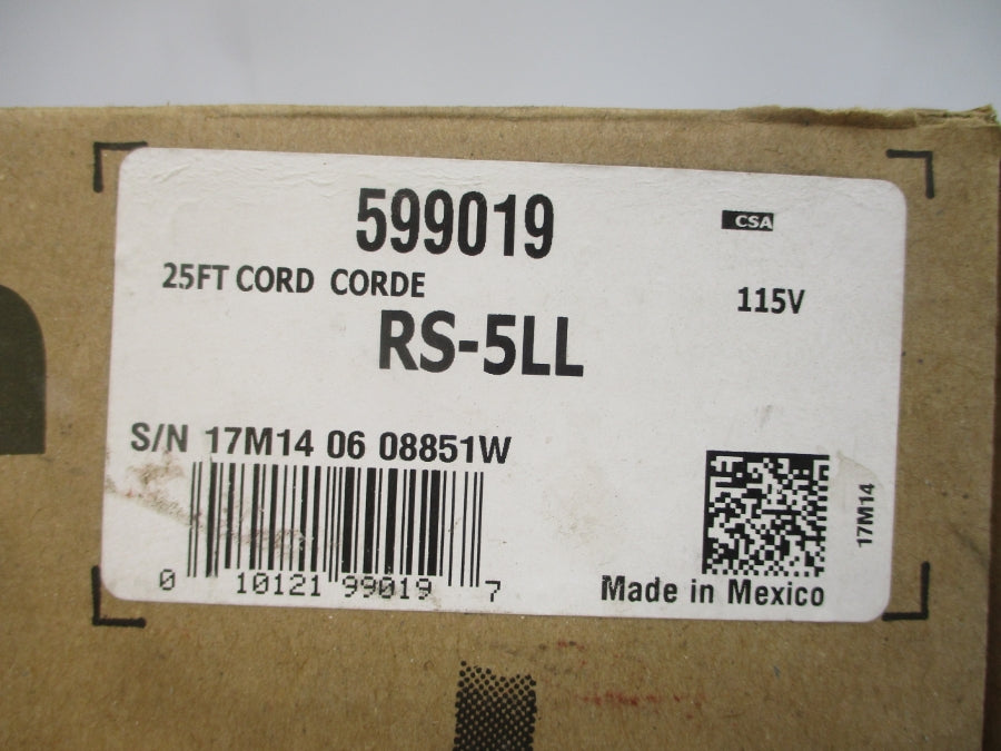 LITTLE GIANT RS-5LL 599019 115V 10.0A NSMP