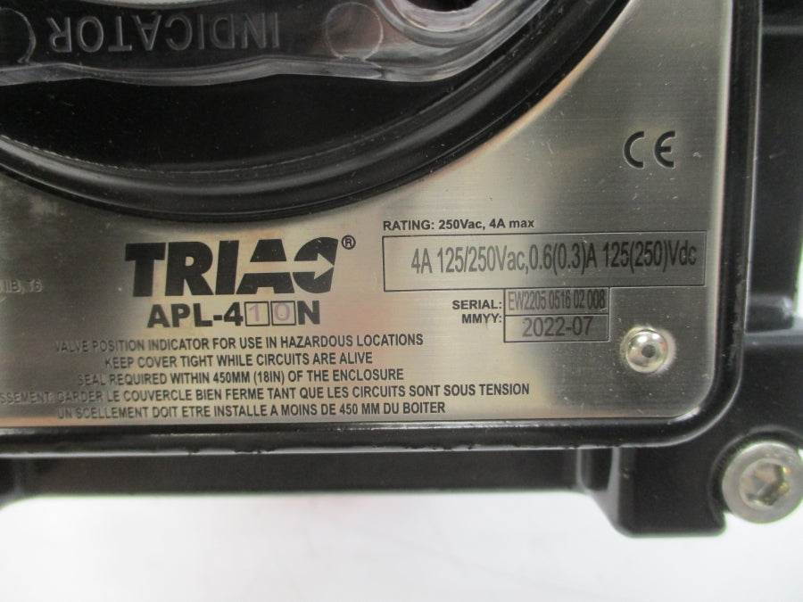 AT CONTROLS F88 F88TX1502R4SXX APL-410N 125/250VAC 4A 1440PSI 11/2" NSNP