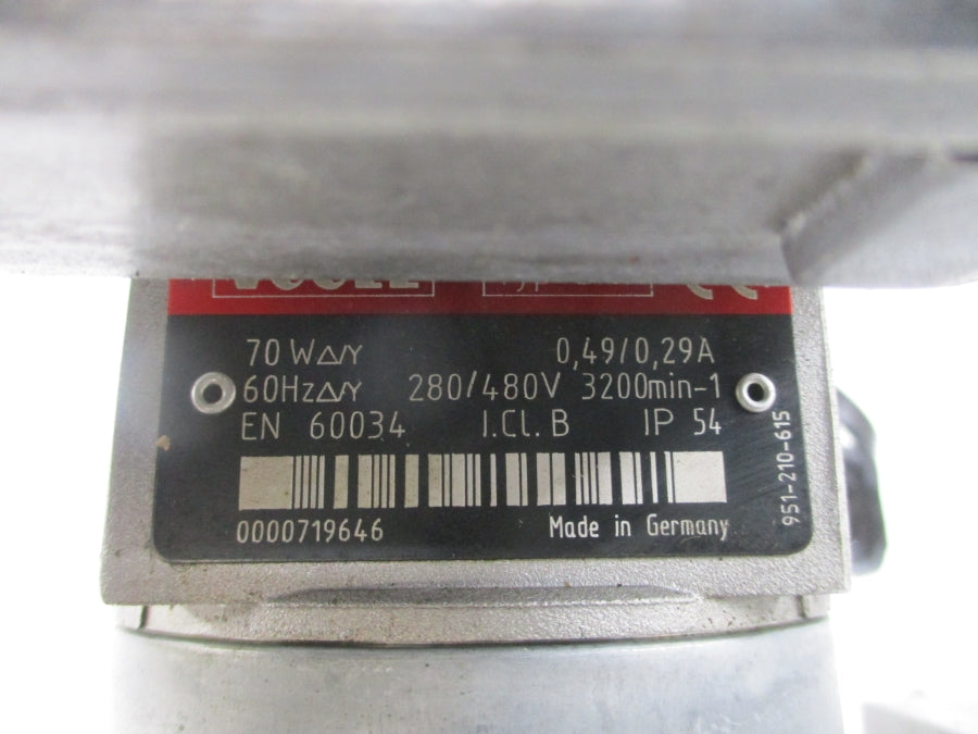 VOGEL MFE5/BW3/V57-J 480V UNMP