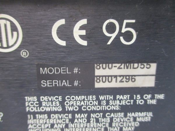 DVT 800-2MD55 100-240V 1-0.5A UNMP