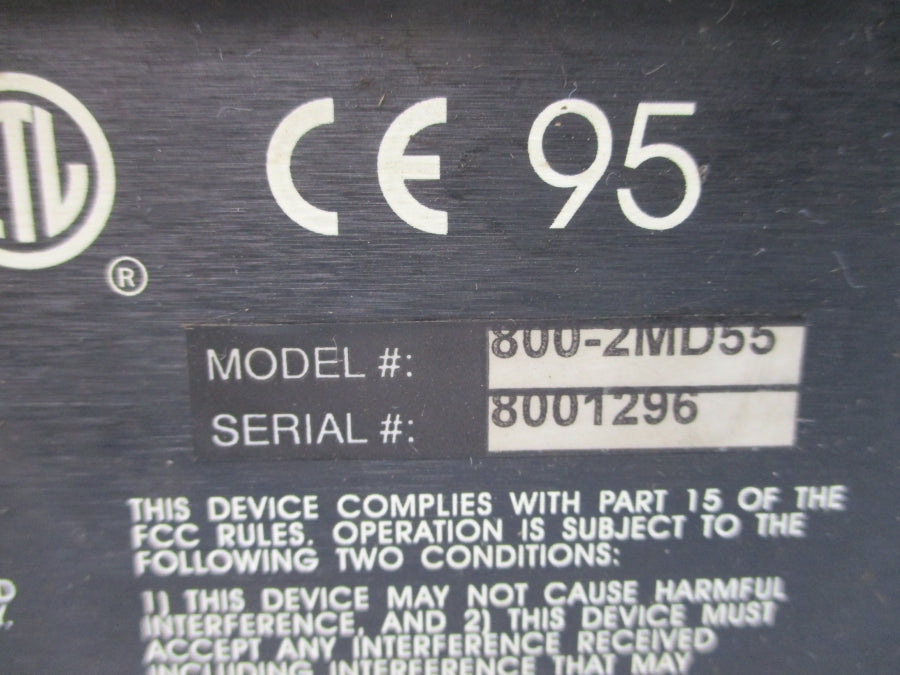 DVT 800-2MD55 100-240V 1-0.5A UNMP
