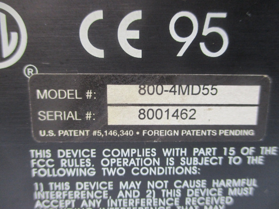 DVT 800-4MD55 100-240V 1-0.5A UNMP