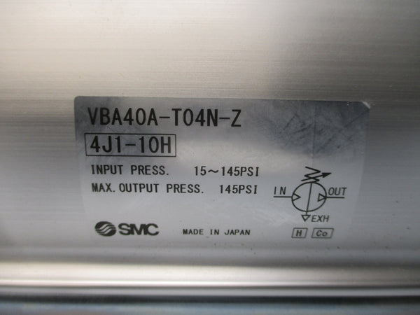 SMC VBA40A-T04N-Z 15-145PSI NSNP