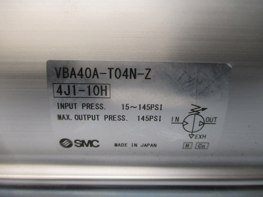 SMC VBA40A-T04N-Z 15-145PSI NSNP