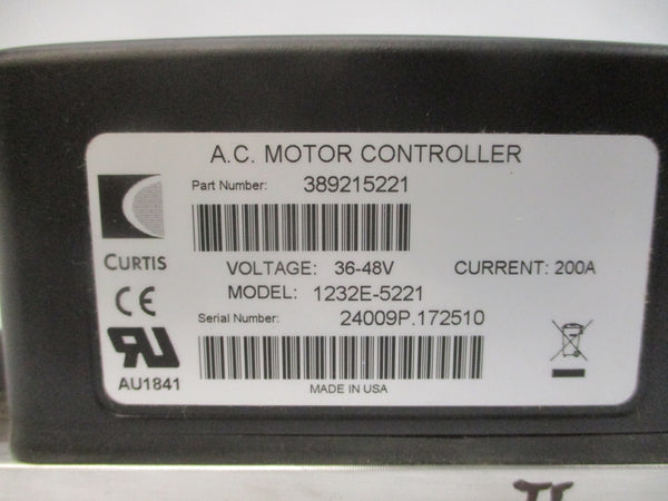 CURTIS 1232E-5221 389215221 36-48V 200A NSNP