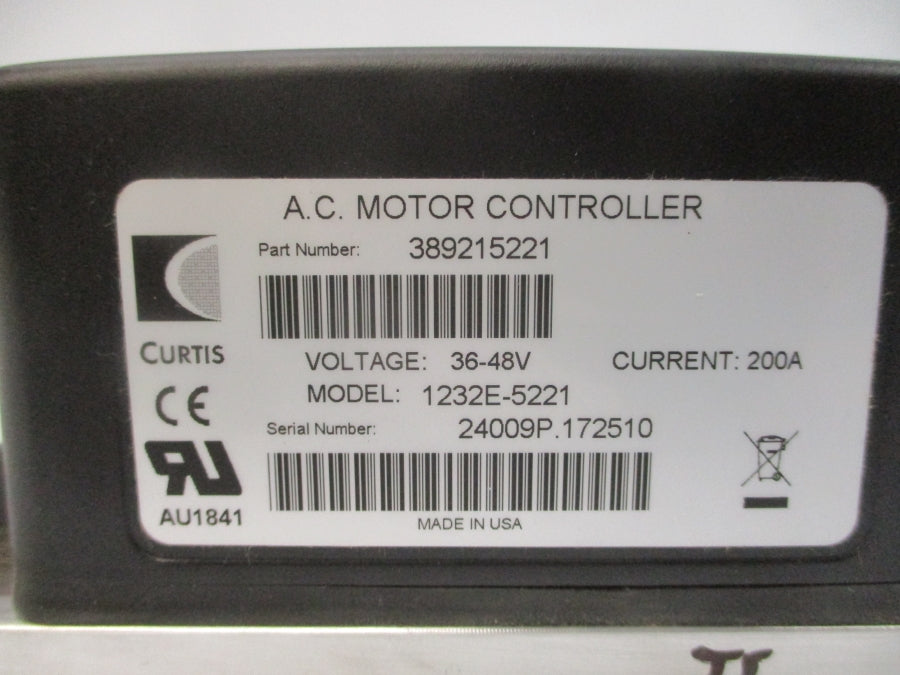 CURTIS 1232E-5221 389215221 36-48V 200A NSNP