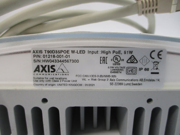 AXIS T90D35POE 01218-001-01 NSMP