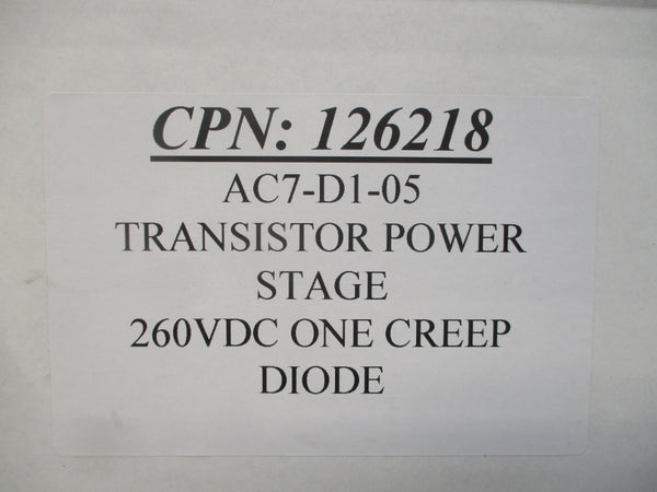 LA MARCHE AC7-D1-05 260VDC NSMP