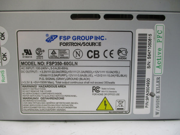 FSP GROUP FSP350-60GLN 100-240VAC 5-3A NSNP