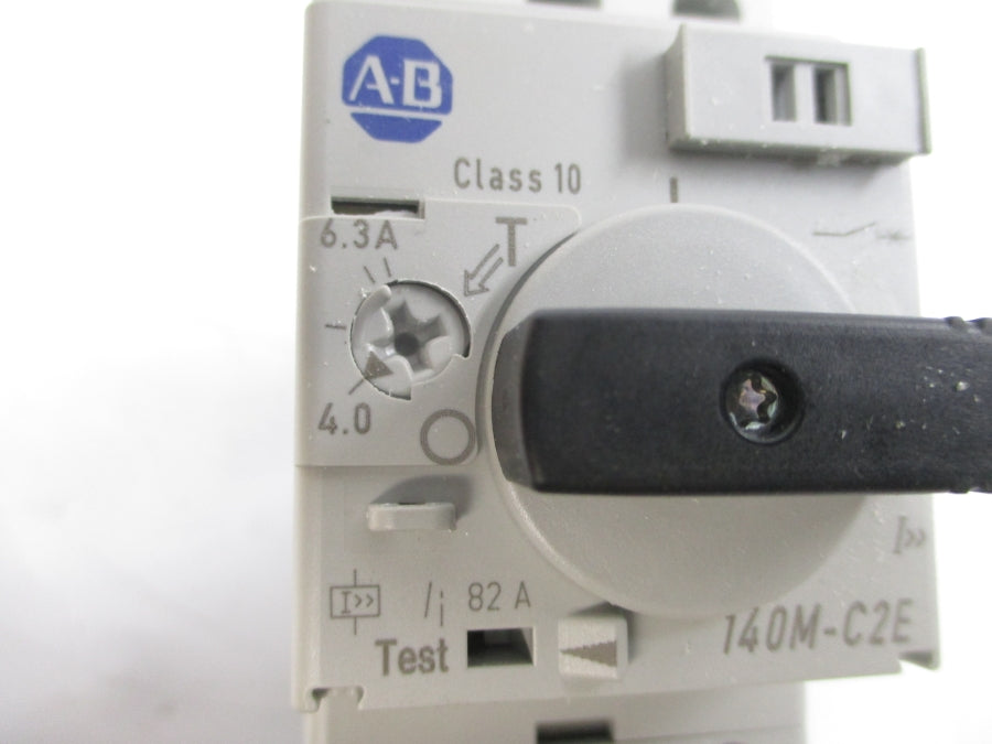 ALLEN BRADLEY 140M-C2E-B63-KN-MT SER. C 480V 4.0-6.3A (BR/WH) NSMP