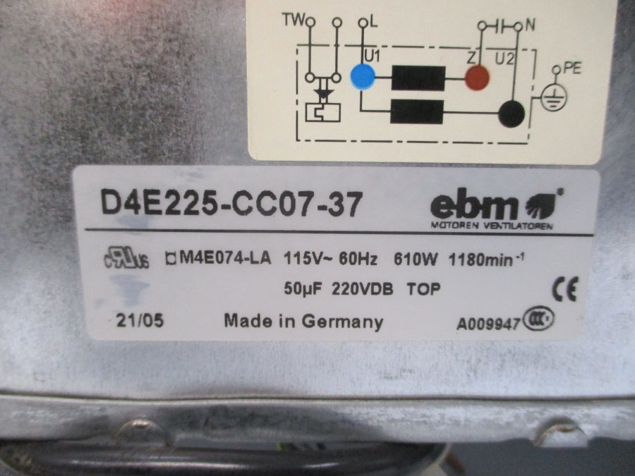 EBM D4E225-CC07-37 115V NSNP