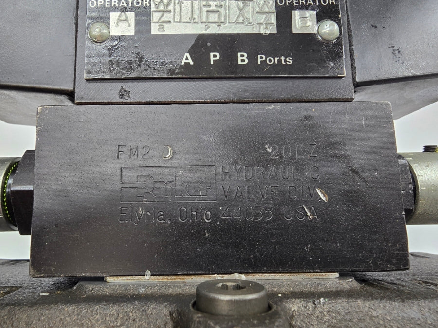 PARKER D81VW9C27Y 110/120V .49-.58A 3000PSI NSNP