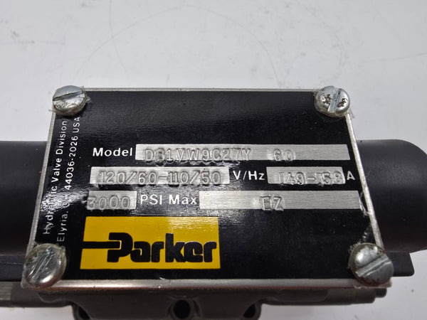 PARKER D81VW9C27Y 110/120V .49-.58A 3000PSI NSNP
