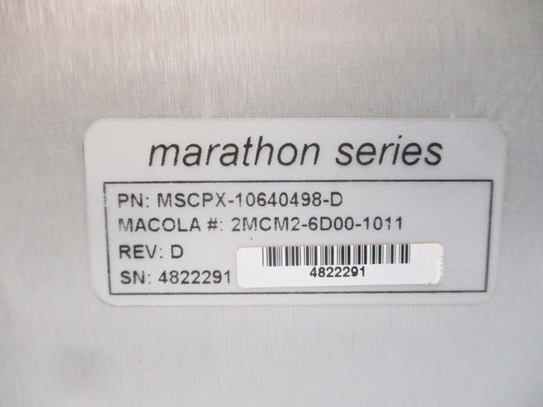 MARATHON MSCPX-10640498-D 2MCM2-6D00-1011 100-240VAC REV. D NSNP