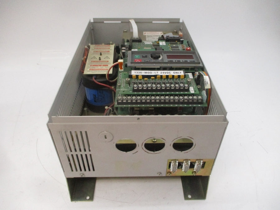 ALLEN BRADLEY 1336-B005-EAD-FA2-L2-S1 SER. A 460VAC 9.2A UNMP