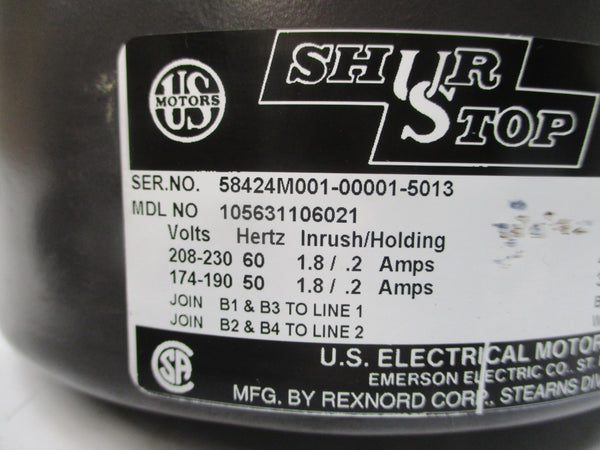 BROWNING RC0002V04D CBN3012SE311.2MT56.33M1 105631106021 460V 0.64A NSNP