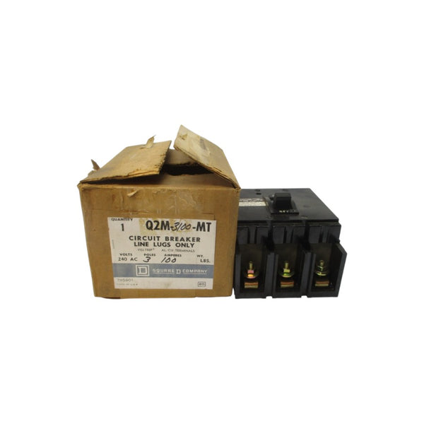 SQUARE D Q2M-3100-MT 240VAC 100A NSMP