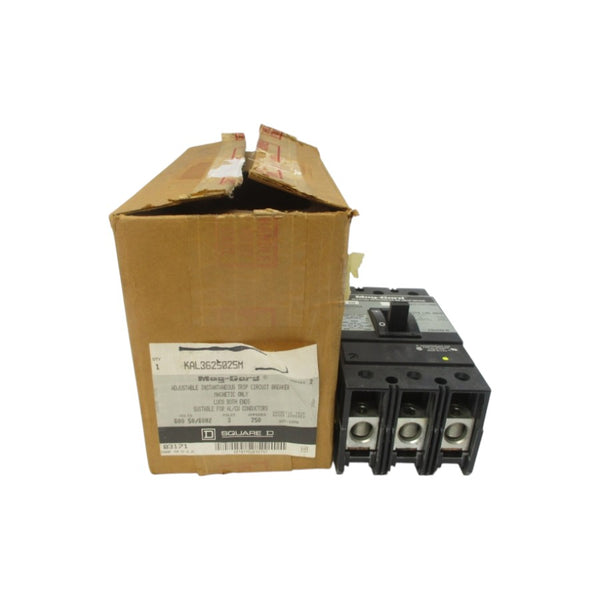 SQUARE D KAL3625025M SER. 2 600VAC 250A NSMP