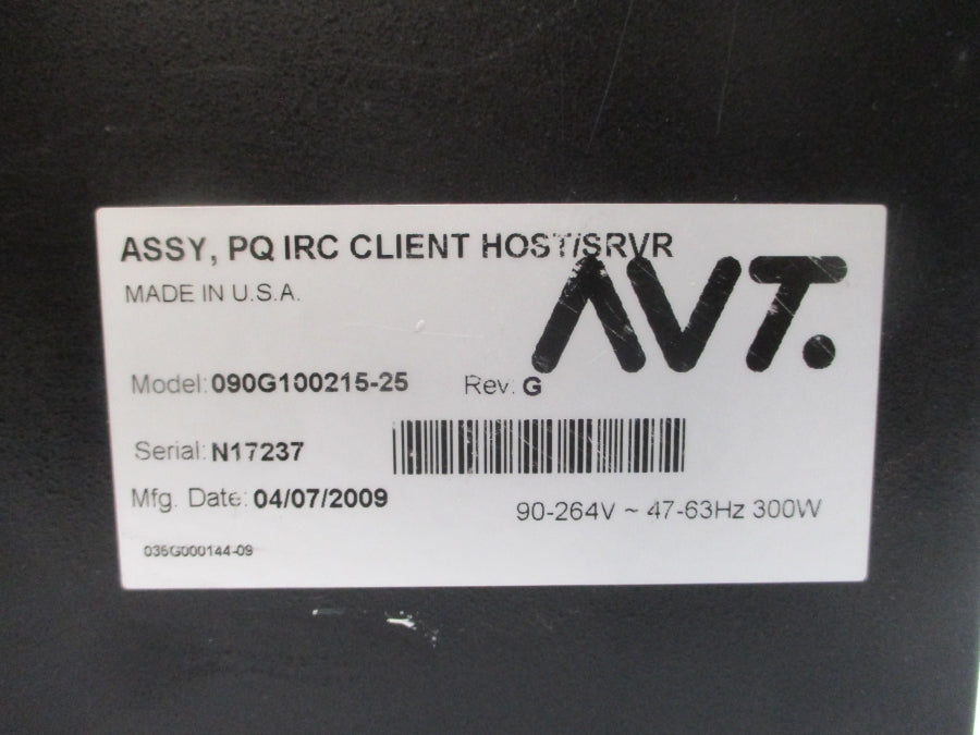 AVT 090G100215-25 90-264V REV. G UNMP