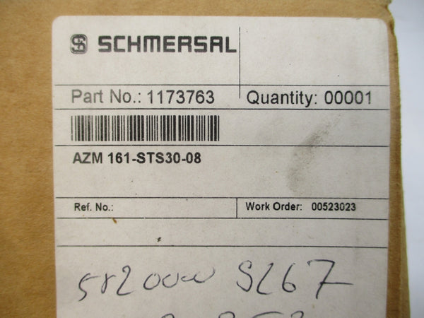 SCHMERSAL AZM161-STS30-08 1173763 NSMP