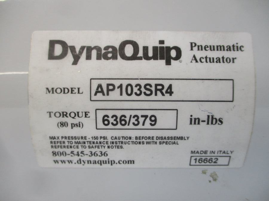 DYNAQUIP AP103SR4 150PSI NSMP