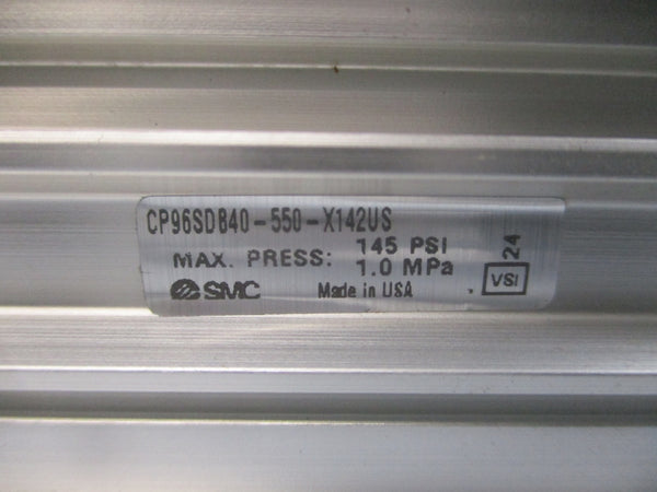 SMC CP96SDB40-550-X142US 145PSI NSNP