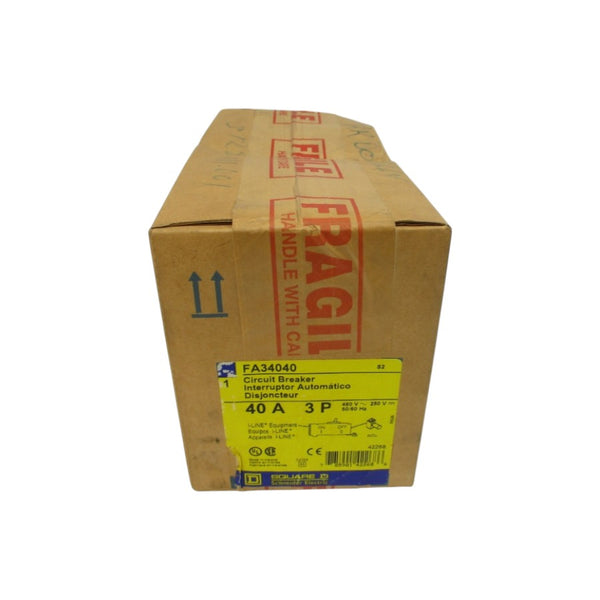 SQUARE D FA34040 SER. 2 480V 40A NSFS