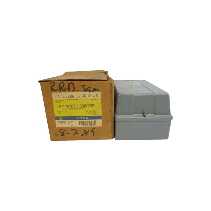 SQUARE D 8502SAG12 SER. B 110/120V NSMP