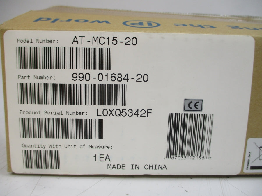 ALLIED TELESYN AT-MC15 990-01684-20 12VDC 0.3A NSMP