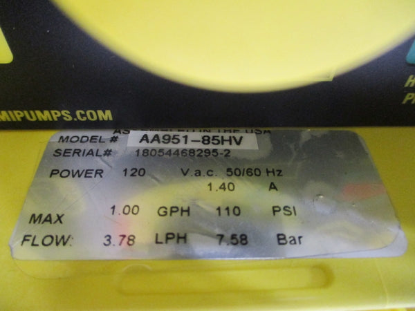 LMI AA951-85HV 120VAC 1.40A 110PSI NSMP
