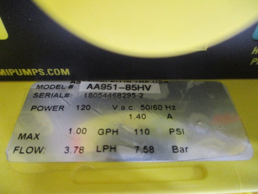 LMI AA951-85HV 120VAC 1.40A 110PSI NSMP