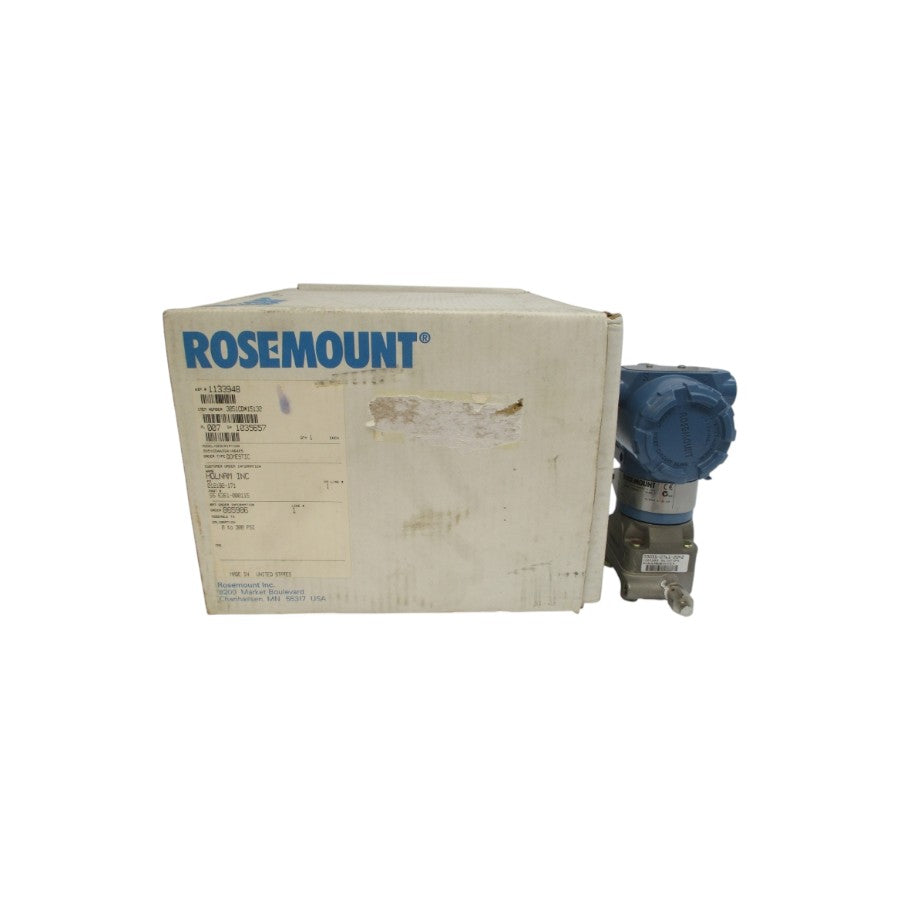 ROSEMOUNT 3051CD4A22A1AB4E5 10.5-55VDC 3626PSI NSMP