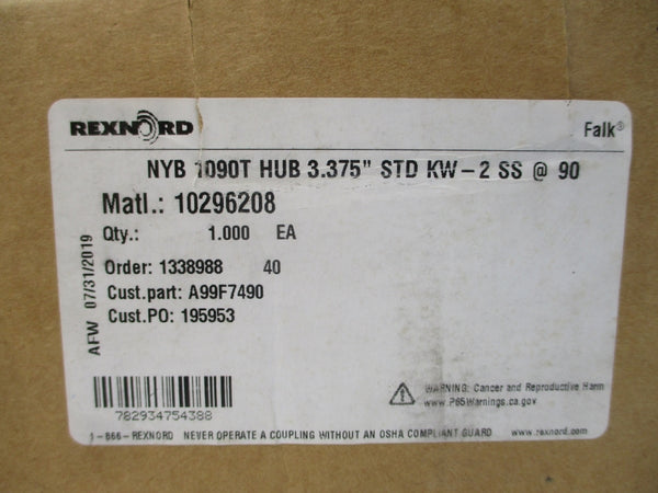 REXNORD 10296208 3.375" NSMP