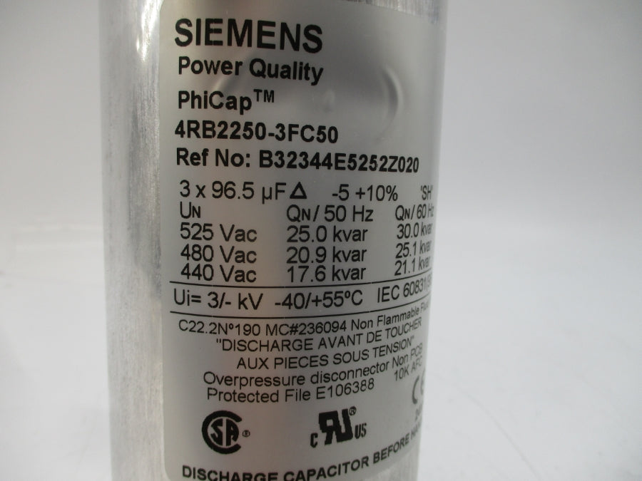 SIEMENS 4RB2250-3FC50 525VAC NSNP
