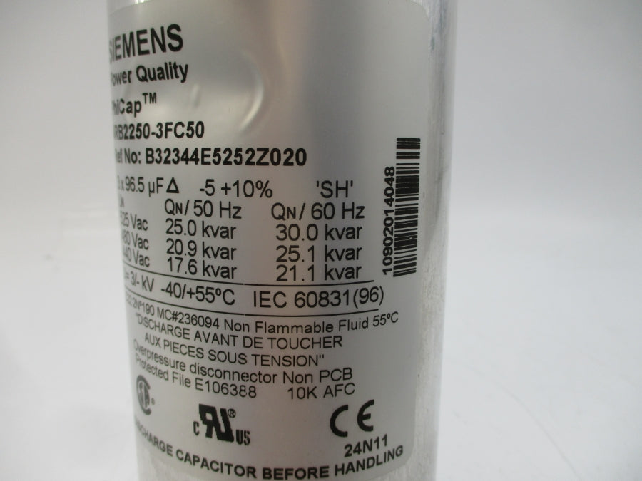SIEMENS 4RB2250-3FC50 525VAC NSNP