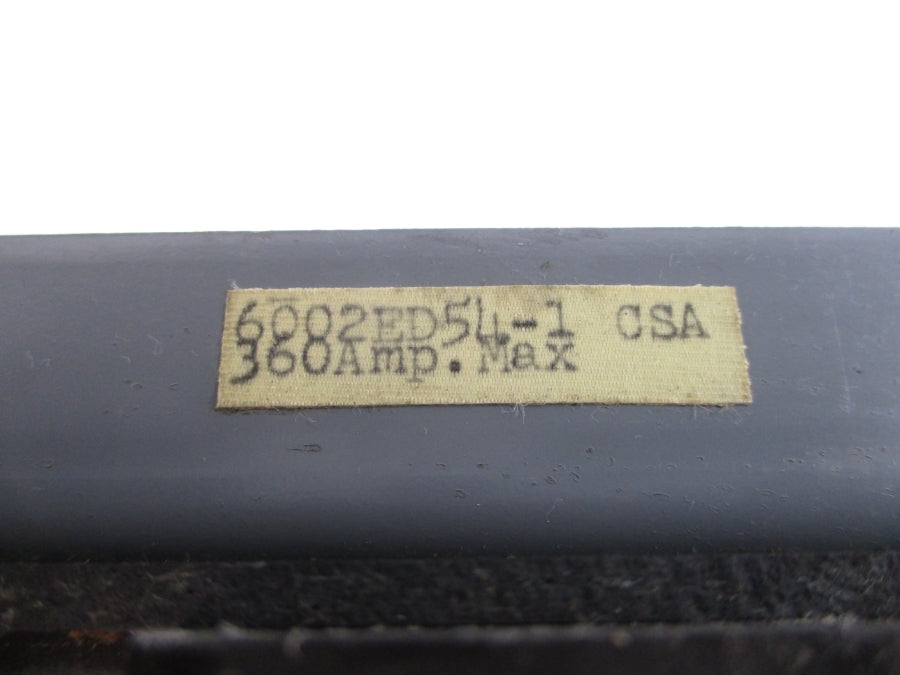 CUTLER HAMMER 6002ED54-4 100VDC 360A NSNP