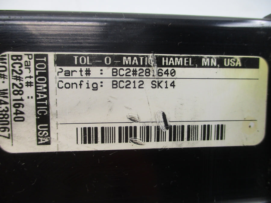 TOL-O-MATIC BC2#281640 NSNP